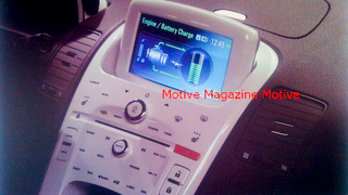 Chevy Volt Interior Photo Lifted From Internal GM Presentation, Looks Like an iPod